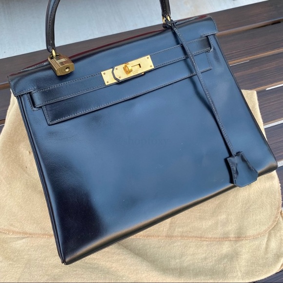 SOLD Hermès Kelly Vintage 28 Retourne Satchel - Picture 3 of 16